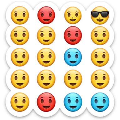 Emoji ios 18 sticker
