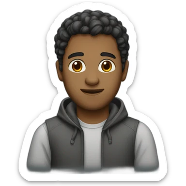 aa person named hamza sticker