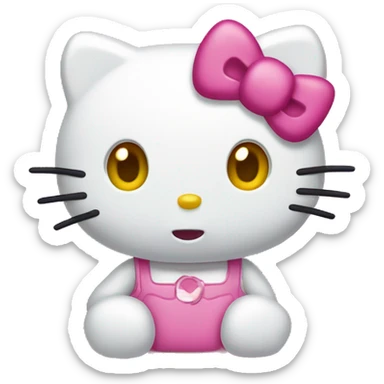 hello kitty  sticker