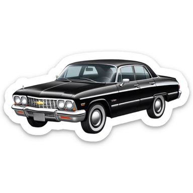 Chevy impala sticker