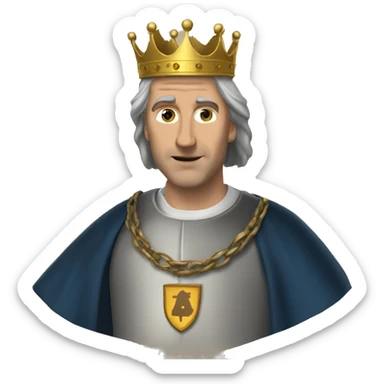 King baldwin IV sticker