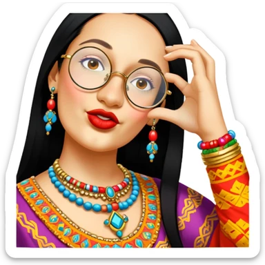 Vibrant Ceremonialist sticker