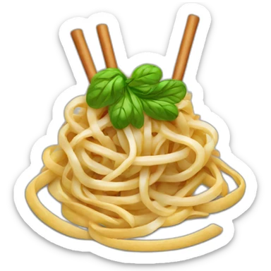 stir fry noodle sticker