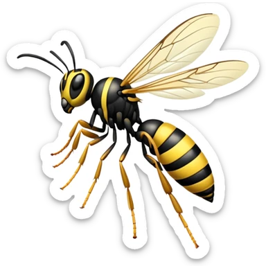 Wasp sticker