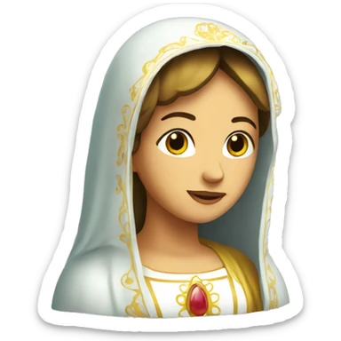 virgen sticker