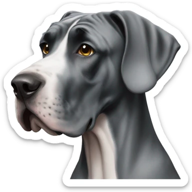 great dane  sticker