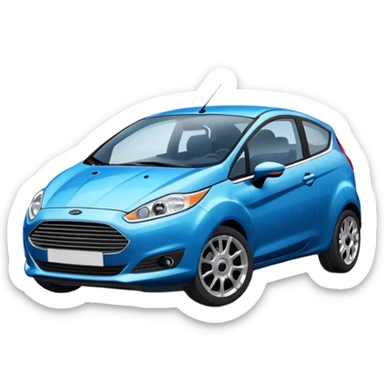 Car Ford fiesta sticker