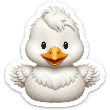 Pookie goose sticker