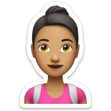 UNA MUJER PERSONAL TRAINER sticker