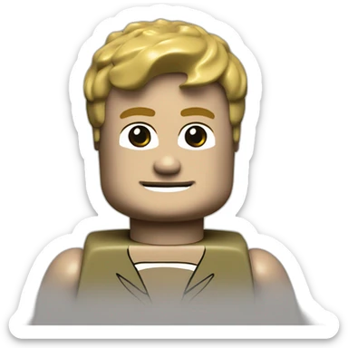 lego minifig sticker