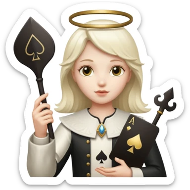 Angels and aces sticker