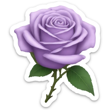 Lilac rose sticker