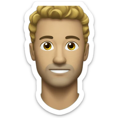 portero de futbol en porteria sticker