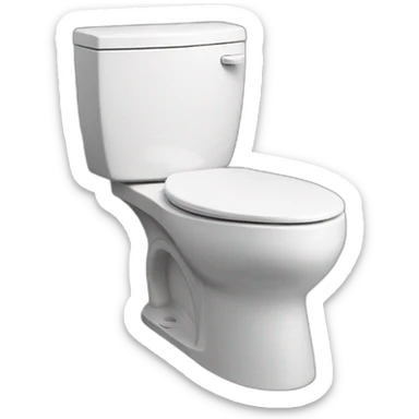 skibidi toilet on toilet sticker
