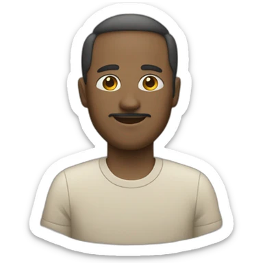 Yo con una cámara de video sticker