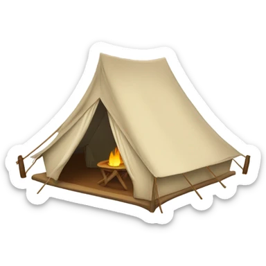 Glamping  sticker