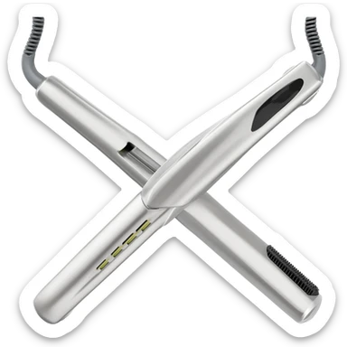 Plancha de cabello sticker