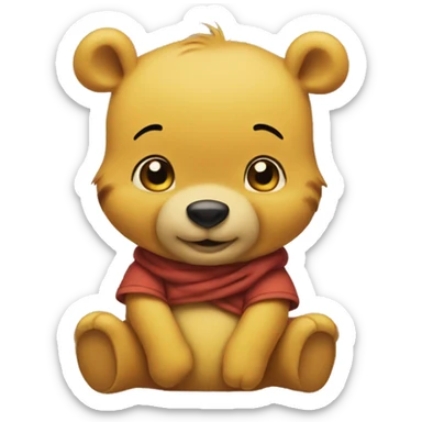Winnie Pooh sticker