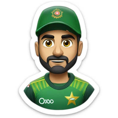 virat kohli babar azam sticker