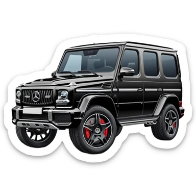 Mercedes AMG g63  sticker