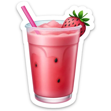Strawberry watermelon slush  sticker