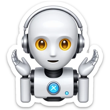 A man sticking anal beads in a woman sticker