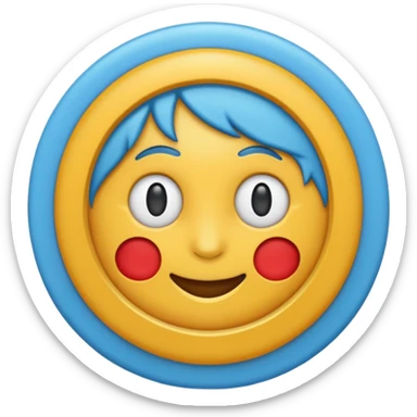 Um emoji do símbolo de 𝝅 sticker