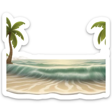 Beach sticker