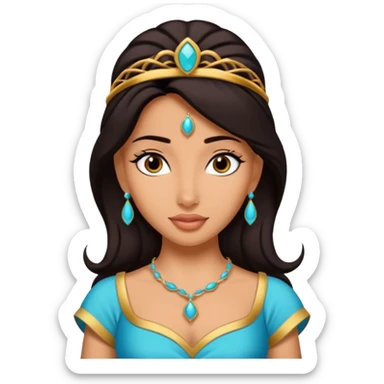 princesse jasmine by aladdin  sticker