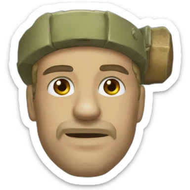 marco rossi metal slug sticker