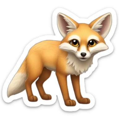 Fennek fox sticker
