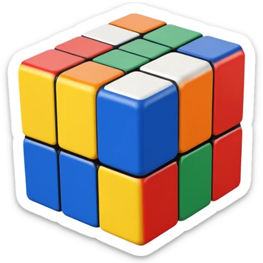 Rubik Cube sticker