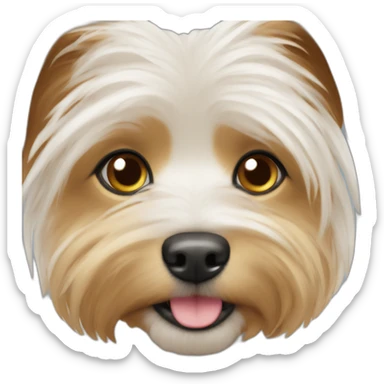 Maltes and Yorkshire mix sticker