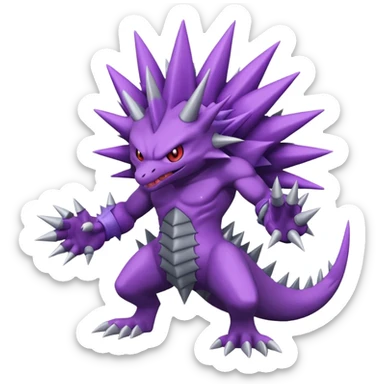 Drapion-Gliscor-Pokémon-fusion (full body) sticker