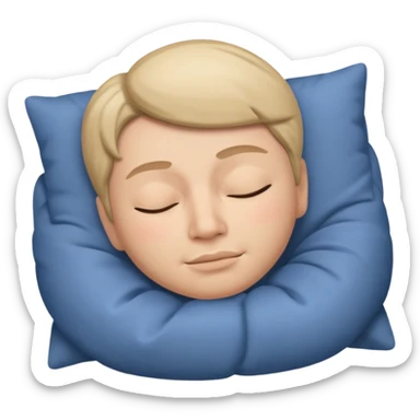 sleeping memoji sticker