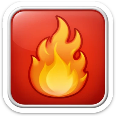 A red sticker that has reads and has the word “HOT” on it sticker