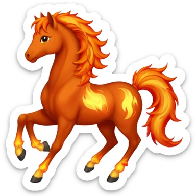 Firehorse sticker