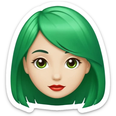 Classic hair dye 💚 sticker