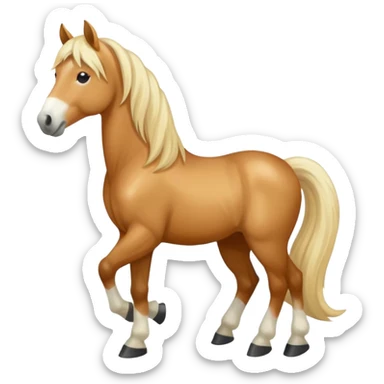 Haflinger Pferd
 sticker