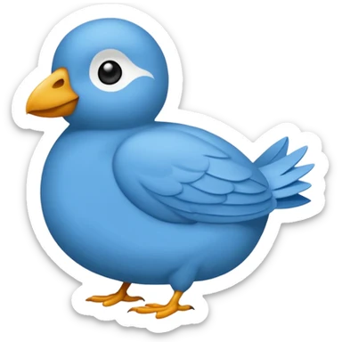 Un bebe oiseau mignon sticker