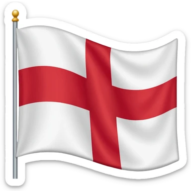 england flag sticker