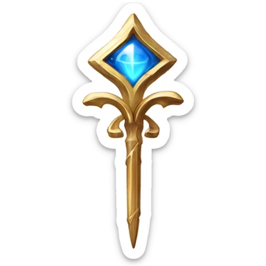 Technomancy Aether-Holy Wand (Supra-Technomancy Righteousness) sticker