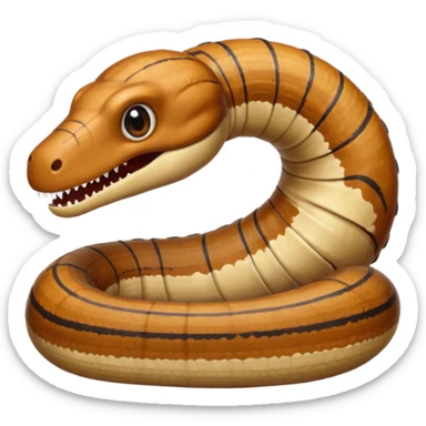 big sand worm sticker
