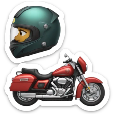 Motorcycle sticker