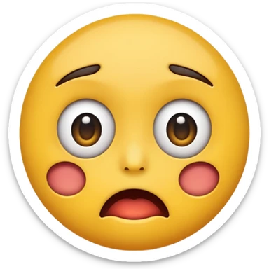 😒😳 in this face only not human face sticker