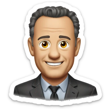 Tom Hanks sticker