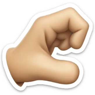 Man finger gun to head sticker