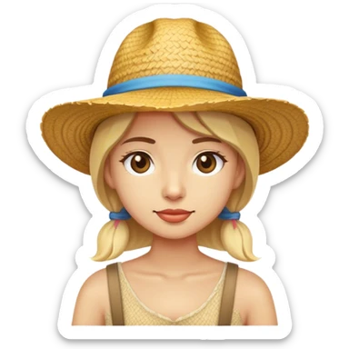 Cute country sticker