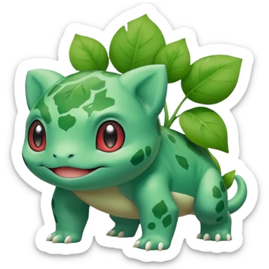 Bulbasaur-Pokémon (full body) sticker
