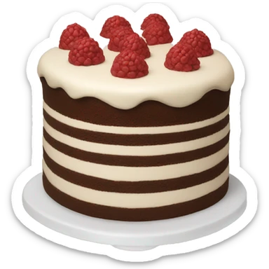 Cake sticker